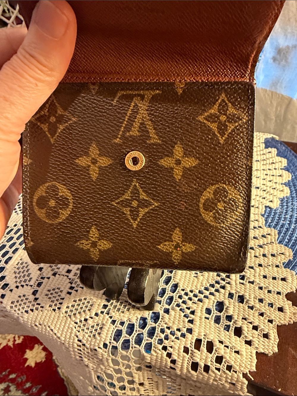 Brown Monogram Compact Wallet - Picture 5 of 11